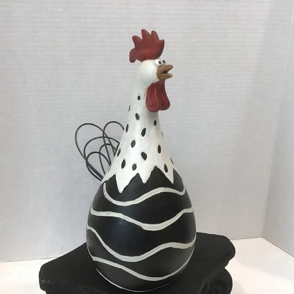 Cute Rooster Decorative Shelf Sitter – Rustic Farmhouse Accent 🐓 - Picture 2 of 5